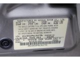 2006 Sentra Color Code for Radium Metallic - Color Code: KV9