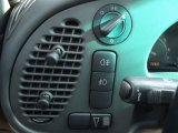 2000 Saab 9-3 Convertible Controls