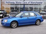 2005 WR Blue Pearl Subaru Impreza WRX Wagon #74039757