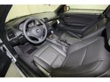 2013 BMW 1 Series 128i Convertible Black Interior