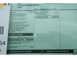 2011 Saab 9-5 Turbo6 XWD Sedan Window Sticker