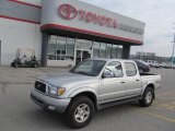 2001 Lunar Mist Silver Metallic Toyota Tacoma V6 TRD Double Cab 4x4 #74039517