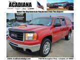 2010 Fire Red GMC Sierra 1500 SLE Crew Cab #74039626