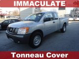 2008 Radiant Silver Nissan Titan XE King Cab #74039287