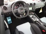2013 Audi TT S 2.0T quattro Roadster Black/Spectral Silver Interior