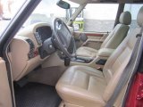 1998 Land Rover Discovery LE Front Seat
