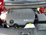 2012 Dodge Journey Crew AWD 3.6 Liter DOHC 24-Valve VVT Pentastar V6 Engine