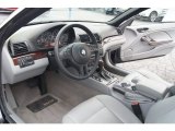 2006 BMW 3 Series 330i Convertible Grey Interior