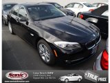 2013 Jet Black BMW 5 Series 528i Sedan #74039716
