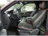 2013 Ford F150 FX4 SuperCrew 4x4 FX Sport Appearance Black/Red Interior