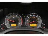 2010 Toyota Corolla S Gauges