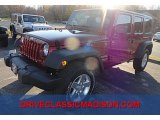 2013 Deep Cherry Red Crystal Pearl Jeep Wrangler Unlimited Sport S 4x4 #74039953