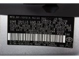 2009 Corolla Color Code for Classic Silver Metallic - Color Code: 1F7