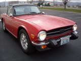 1976 Triumph TR6 Roadster Front 3/4 View