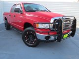 2005 Flame Red Dodge Ram 1500 ST Quad Cab #74039687