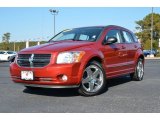 2007 Inferno Red Crystal Pearl Dodge Caliber R/T AWD #74039940