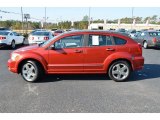 Inferno Red Crystal Pearl Dodge Caliber in 2007