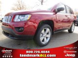 2013 Deep Cherry Red Crystal Pearl Jeep Compass Latitude #74039563