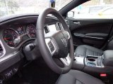 2013 Dodge Charger SXT Plus AWD Black Interior