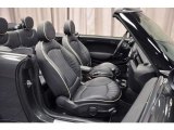 2012 Mini Cooper S Convertible Carbon Black Lounge Leather Interior