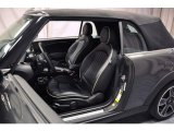 2012 Mini Cooper S Convertible Carbon Black Lounge Leather Interior