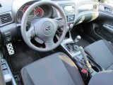 2011 Subaru Impreza WRX Sedan Carbon Black Interior