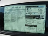 2013 Nissan 370Z NISMO Coupe Window Sticker