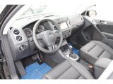2013 Volkswagen Tiguan SE 4Motion Black Interior