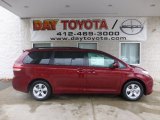 2013 Salsa Red Pearl Toyota Sienna LE #74095312