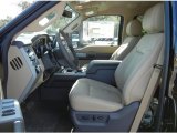 2013 Ford F250 Super Duty Lariat Crew Cab 4x4 Adobe Interior