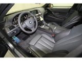 2013 BMW 6 Series 650i Gran Coupe Black Interior