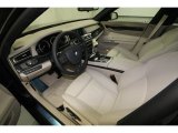 2013 BMW 7 Series 750Li Sedan Oyster Interior