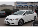 2010 Taffeta White Honda Civic EX Sedan #74157494