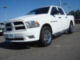 2012 Bright White Dodge Ram 1500 Express Crew Cab #74156789