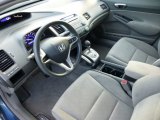 2010 Honda Civic LX Sedan Gray Interior