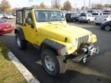 2004 Solar Yellow Jeep Wrangler X 4x4 #74157584