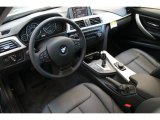 2013 BMW 3 Series 328i xDrive Sedan Black Interior