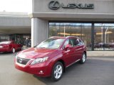 2010 Matador Red Mica Lexus RX 350 AWD #74157310