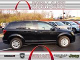 2013 Brilliant Black Crystal Pearl Dodge Journey SXT #74156736