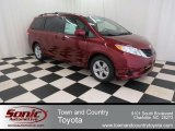 2013 Salsa Red Pearl Toyota Sienna LE #74157301