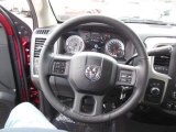 2013 Ram 1500 Outdoorsman Quad Cab 4x4 Steering Wheel