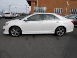 Blizzard White Pearl Toyota Camry in 2012