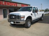 2008 Oxford White Ford F250 Super Duty XL SuperCab 4x4 #74157512