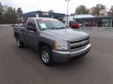 2008 Graystone Metallic Chevrolet Silverado 1500 LS Regular Cab #74157391