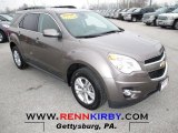 2010 Mocha Steel Metallic Chevrolet Equinox LT #74217783