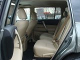 2012 Toyota Highlander SE 4WD Rear Seat
