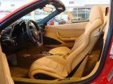 2012 Ferrari 458 Spider Beige Interior