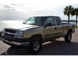 2004 Sandstone Metallic Chevrolet Silverado 2500HD LT Extended Cab 4x4 #74217686