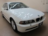 Alpine White BMW 5 Series in 2003