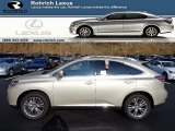 2013 Satin Cashmere Metallic Lexus RX 450h AWD #74247182